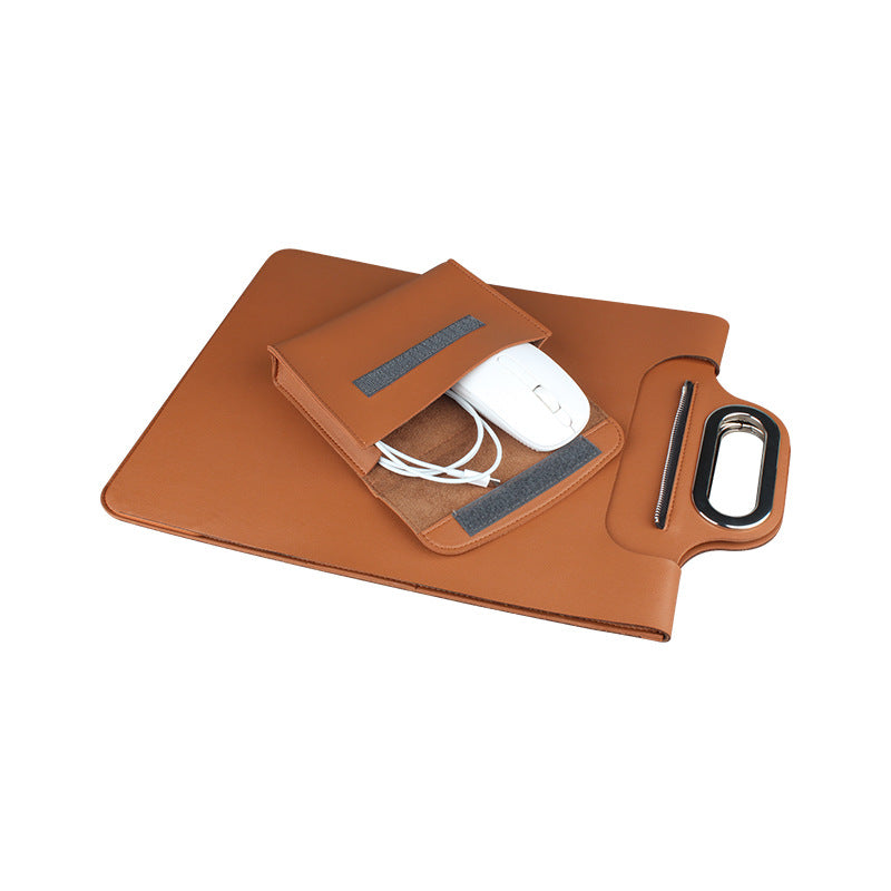 Manche portable en cuir