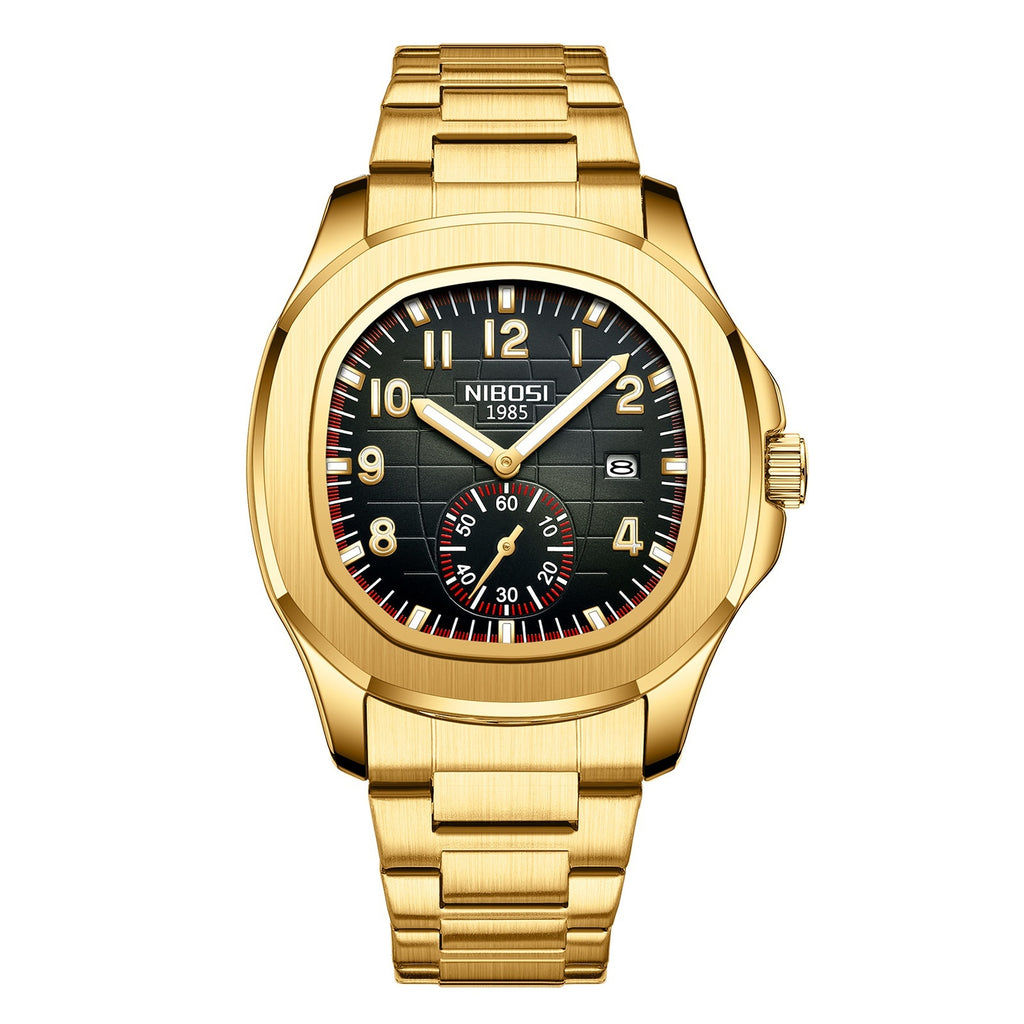 Montre Imperméable Lumineuse Quartz Homme multifonctionnelle