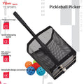 Récupérer des boules de pickleball