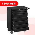 Tool Armoire Panier d'outils 24.2 pouces avec tiroirs et roues en métal Rolling Tool Box