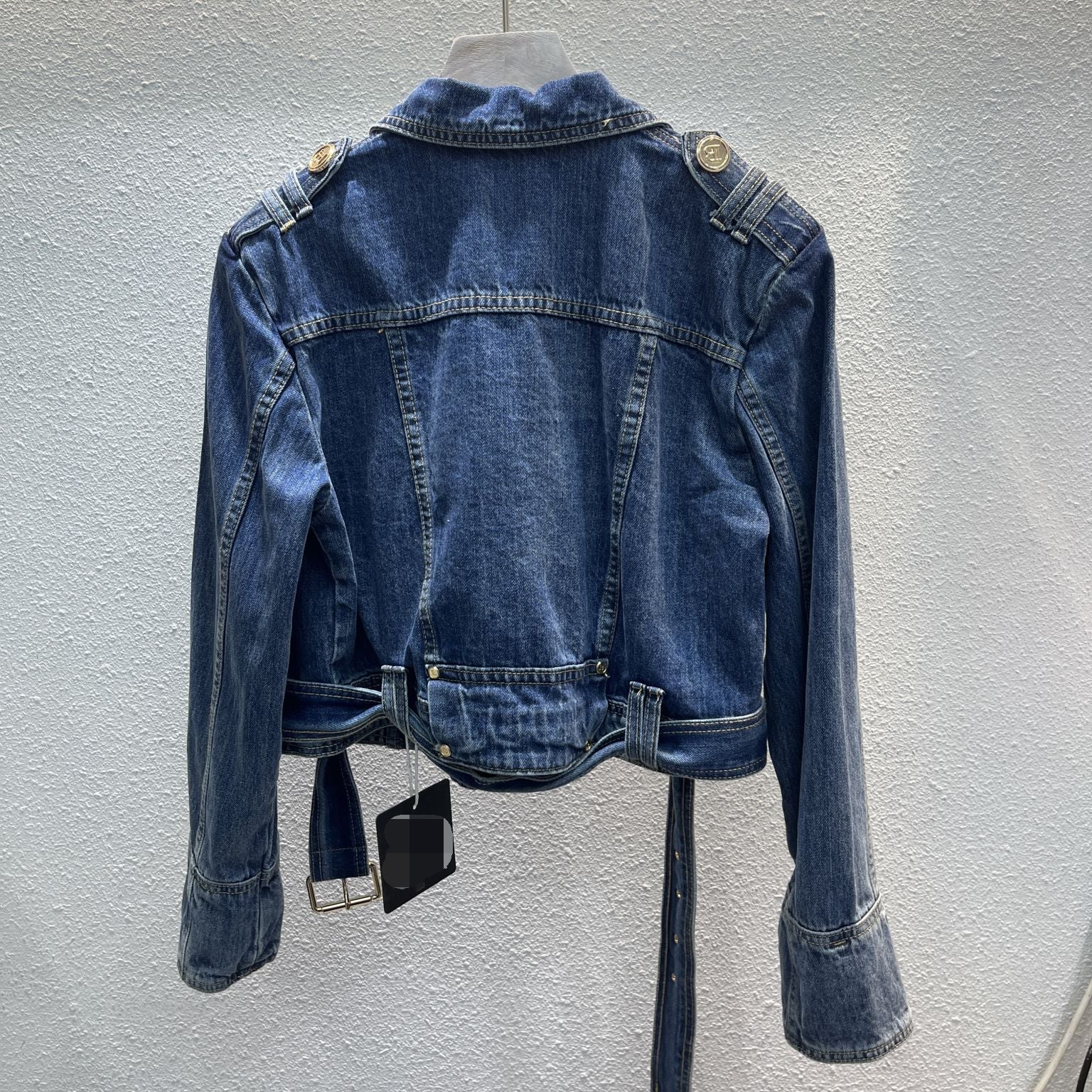 Popular Street Cool Button Denim Coat Style coréen Loose Et Idle Fan Car Top