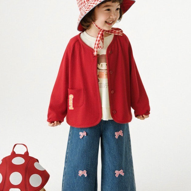 Enfants Double face en coton doux en coton doux et respirant
