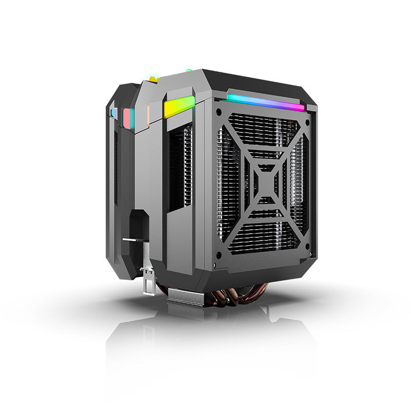 T400 CPU tour d'ordinateur refroidisseur ARGB Quatre tubes en cuivre