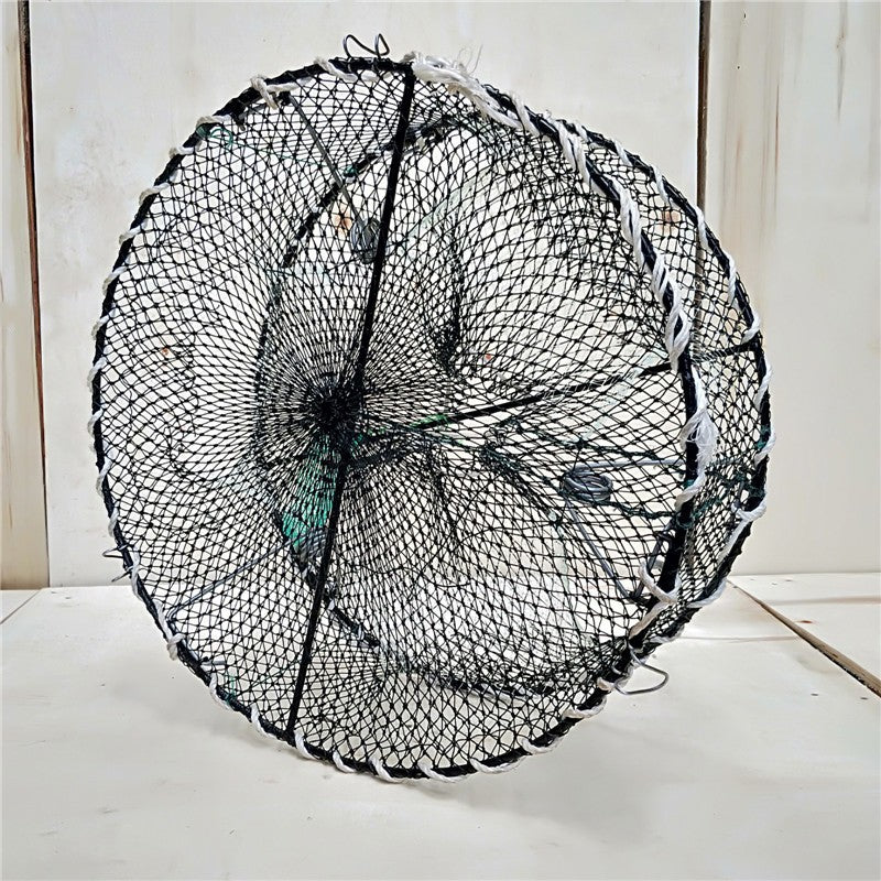 Reinforced chemical fiber folding crab pot
