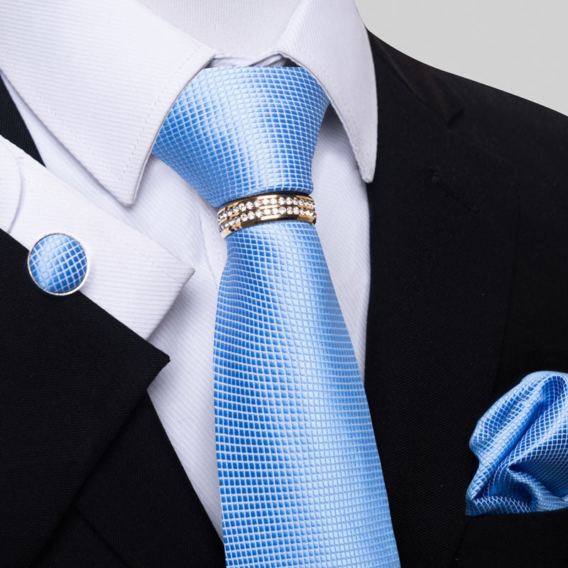 Cravate multicolore à rayures pour hommes