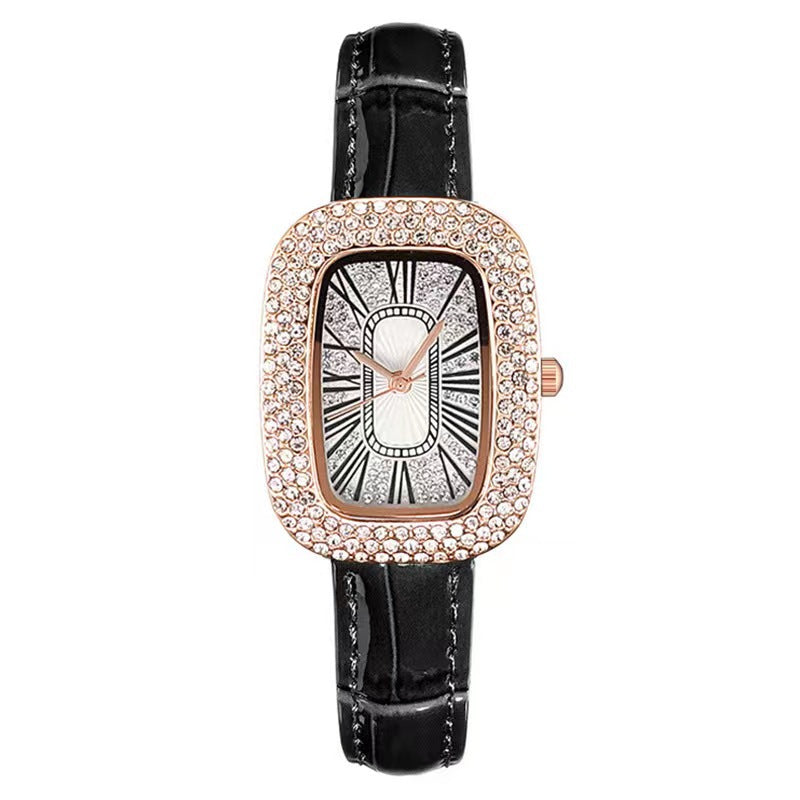 Montre de poignet à quartz polyvalente pour femmes