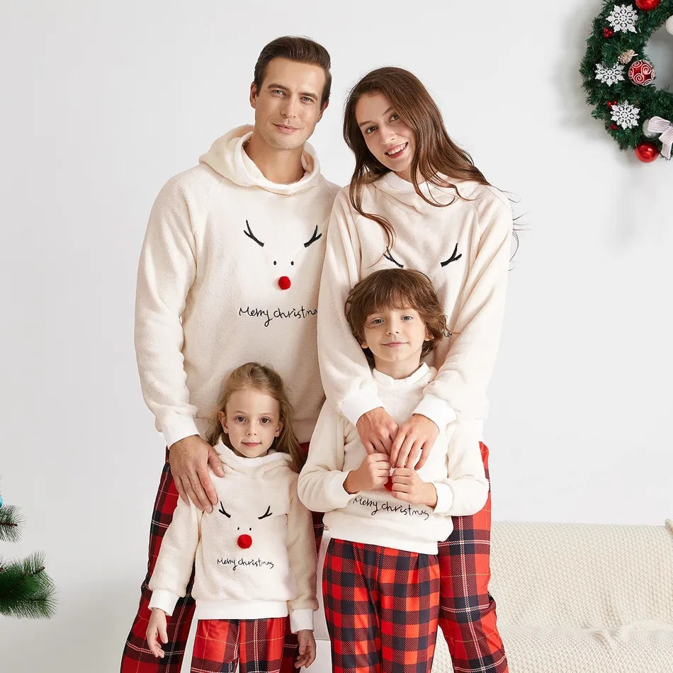 Two-piece printed loungewear pajama
