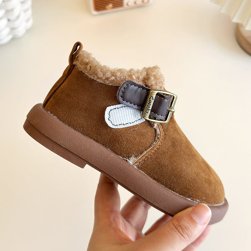 Filles Hiver Velvet-Line Casual Chaussure chaude