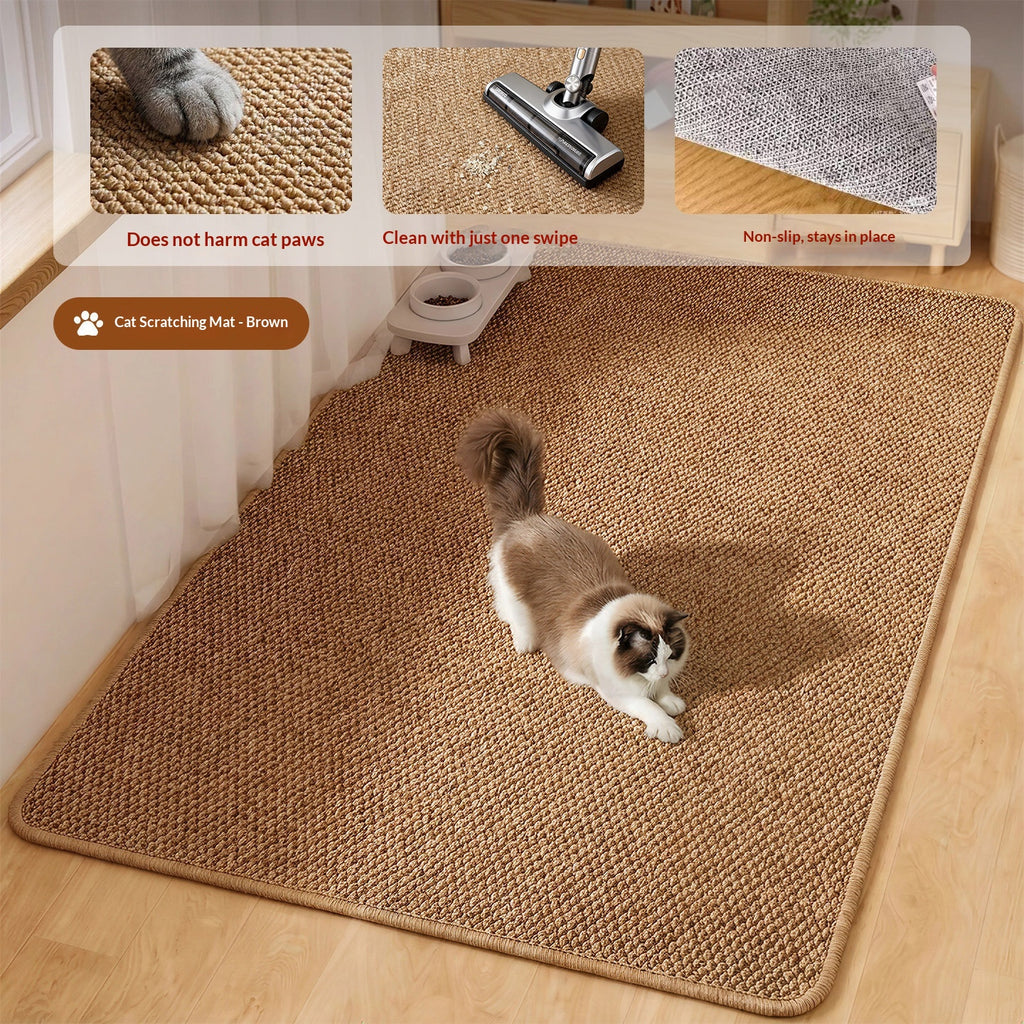 Tapis de sol simple et faux Sisal qui protège contre les griffes de chat