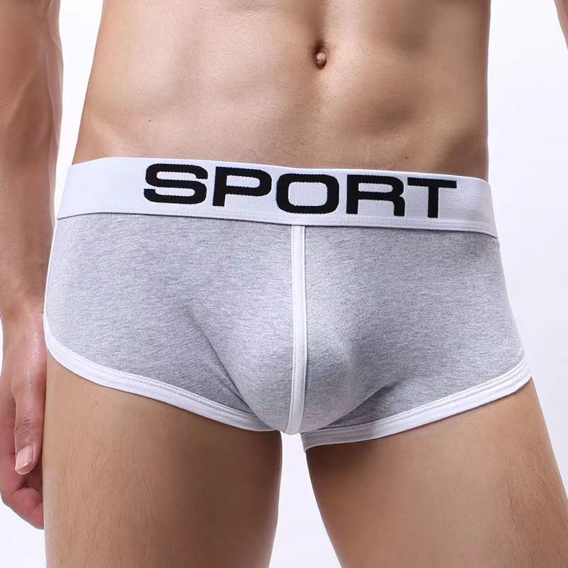 Sous-vêtements respirants en coton stretch homme de mode