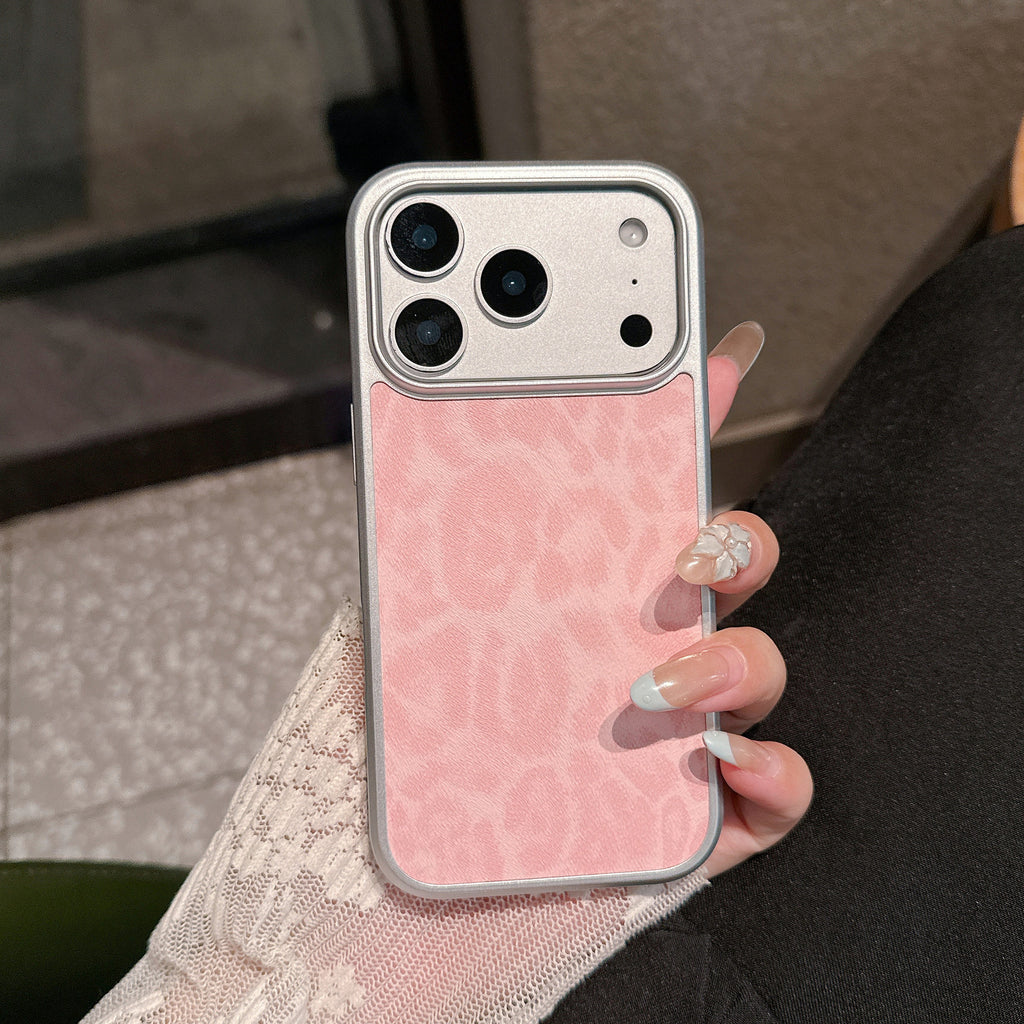 Étui de téléphone en cuir simple et polyvalent