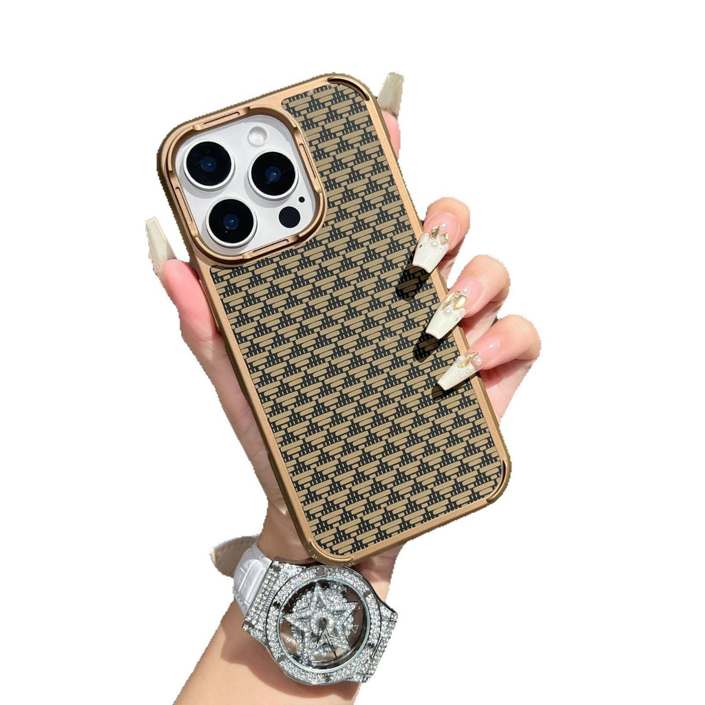 Coque d'aspiration magnétique en fibre de carbone avec une sensation Matte et Anti Drop