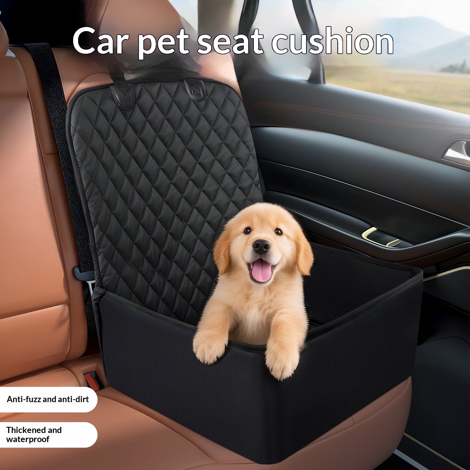 Coussin de siège de voiture étanche épais