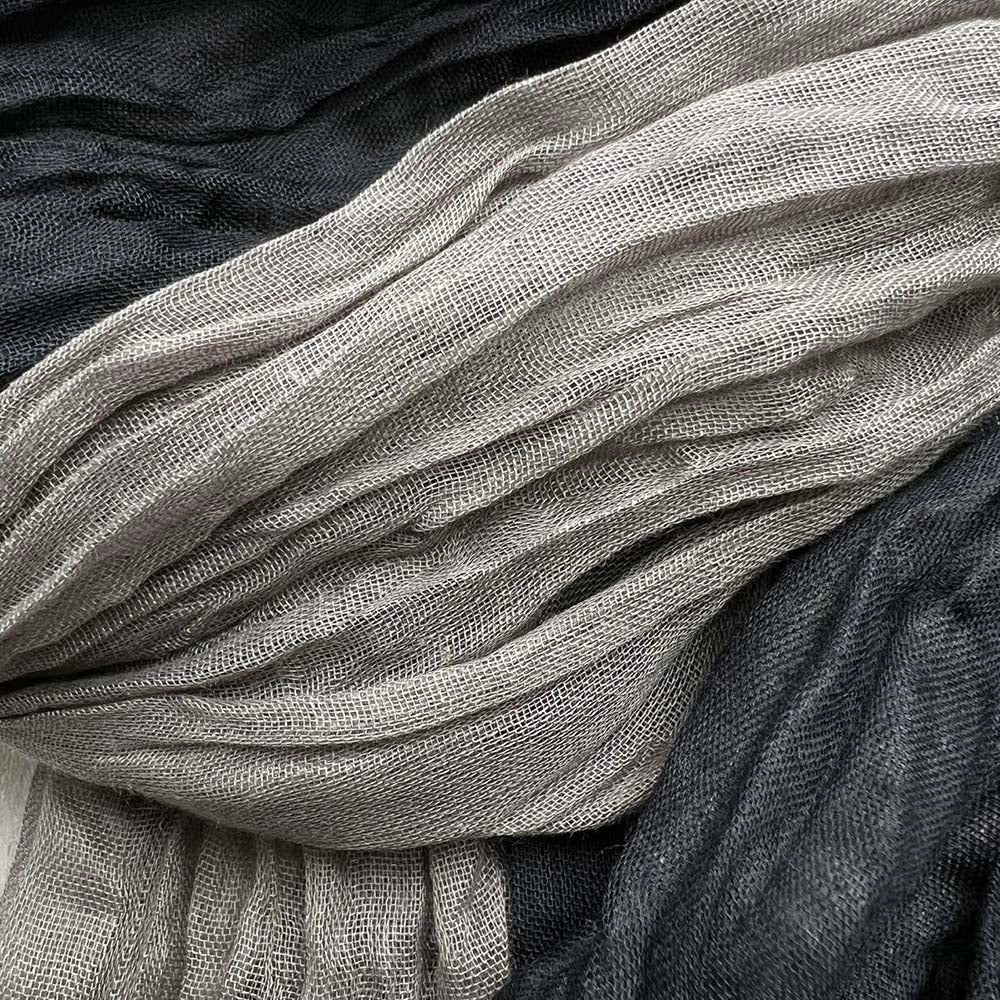 2-piece Textured Casual Scarf