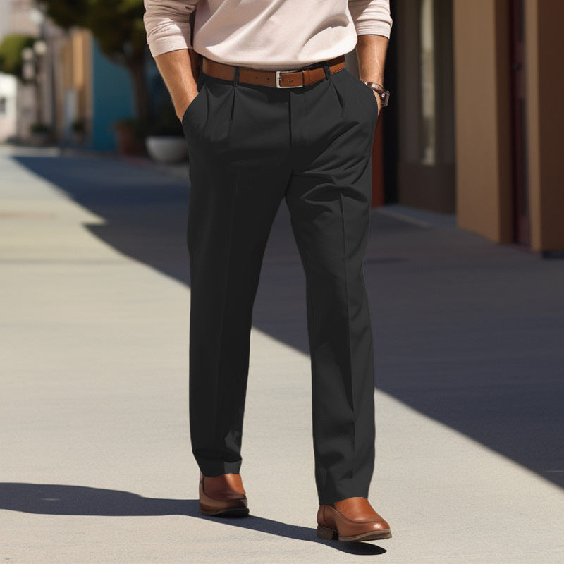 Pantalons sur mesure pour hommes à coupe molle