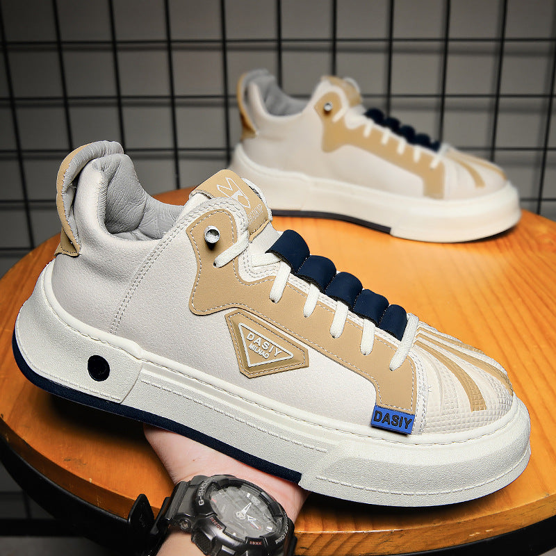 Les hommes polyvalents tendance Bas-top Sneakers Respirant Chaussures Casual