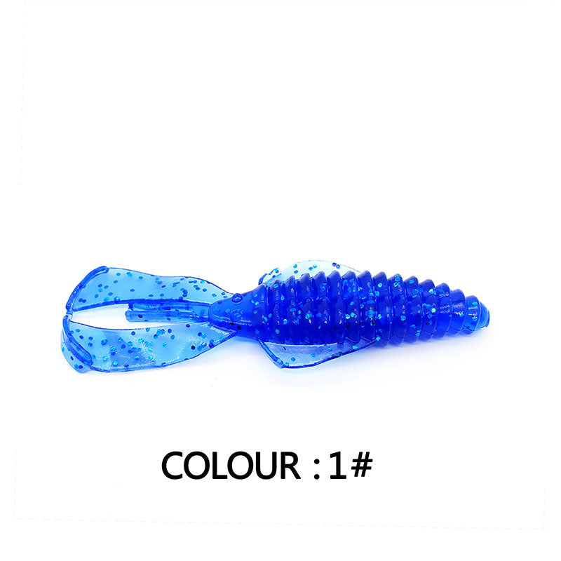 Simulation de lure appât doux 8cm Tackle de pêche