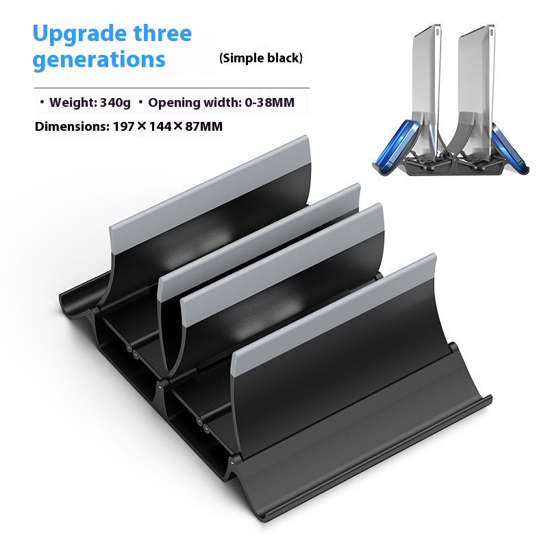 Support de refroidissement vertical de carnet multifonctionnel