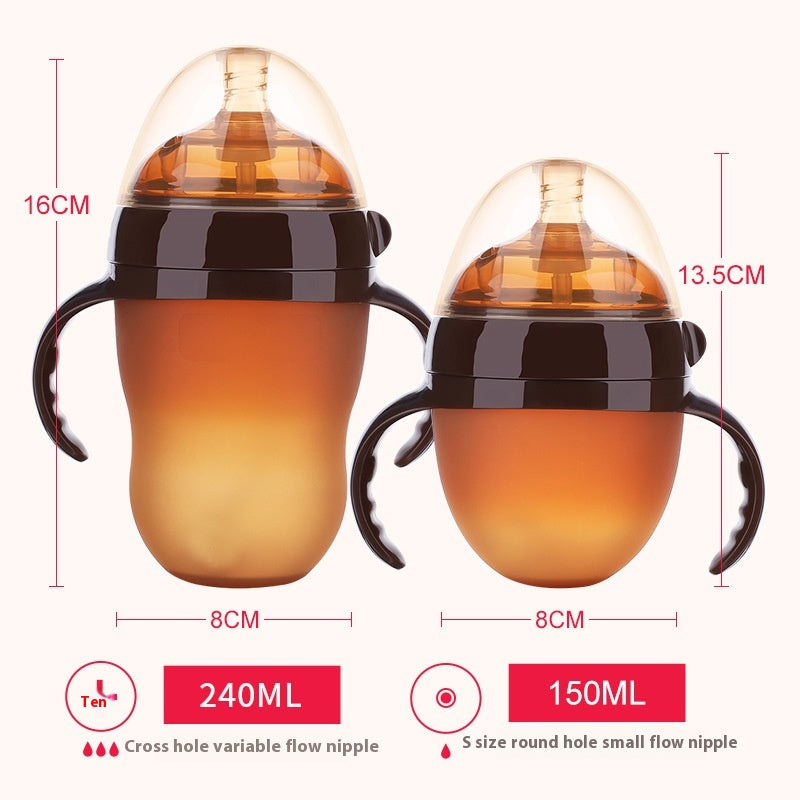 Bouteille de silicone pour outil de sevrage pour bébé simple et portable