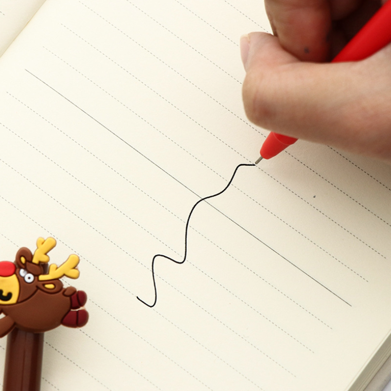 Christmas Cute Gel Cartoon Pen Writing Stationery
