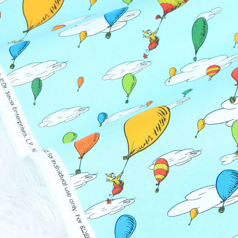 Tissu de coton uni Style nordique Sky Printing Bricolage fait main