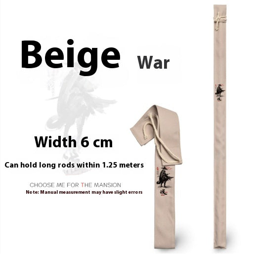 13 M Canvas Rod de pêche Sac sous-protecteur