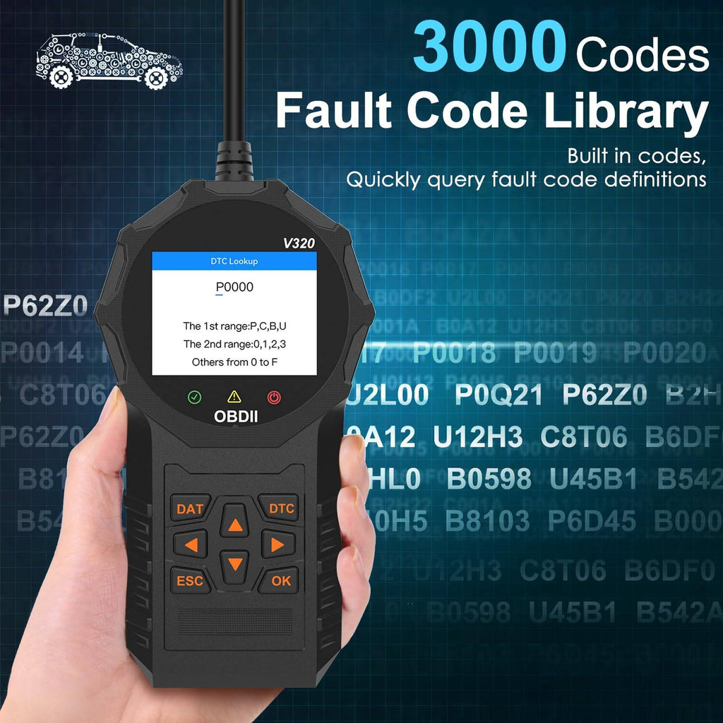 Automobile OBD2 scanner de code OBD lecteur de voiture vérification moteur défaut outil de diagnostic
