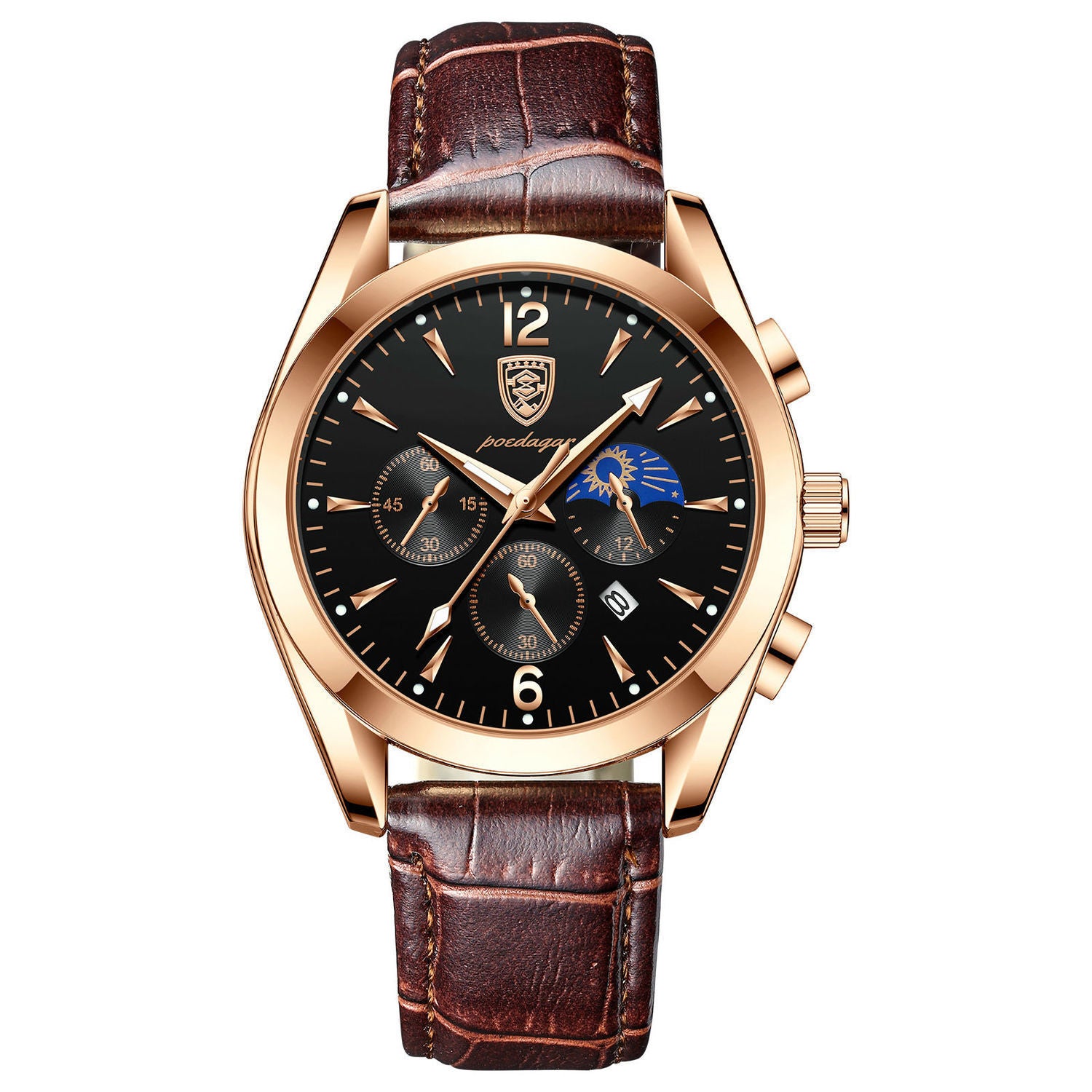 Montres hommes lumineuses imperméables