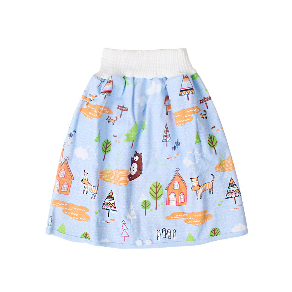 Jupe imperméable Absorbante pour enfants Haute taille étanche