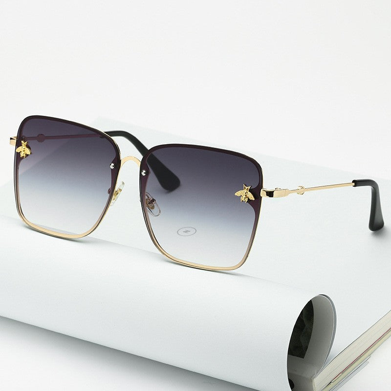 Lunettes de soleil carrées unisexes