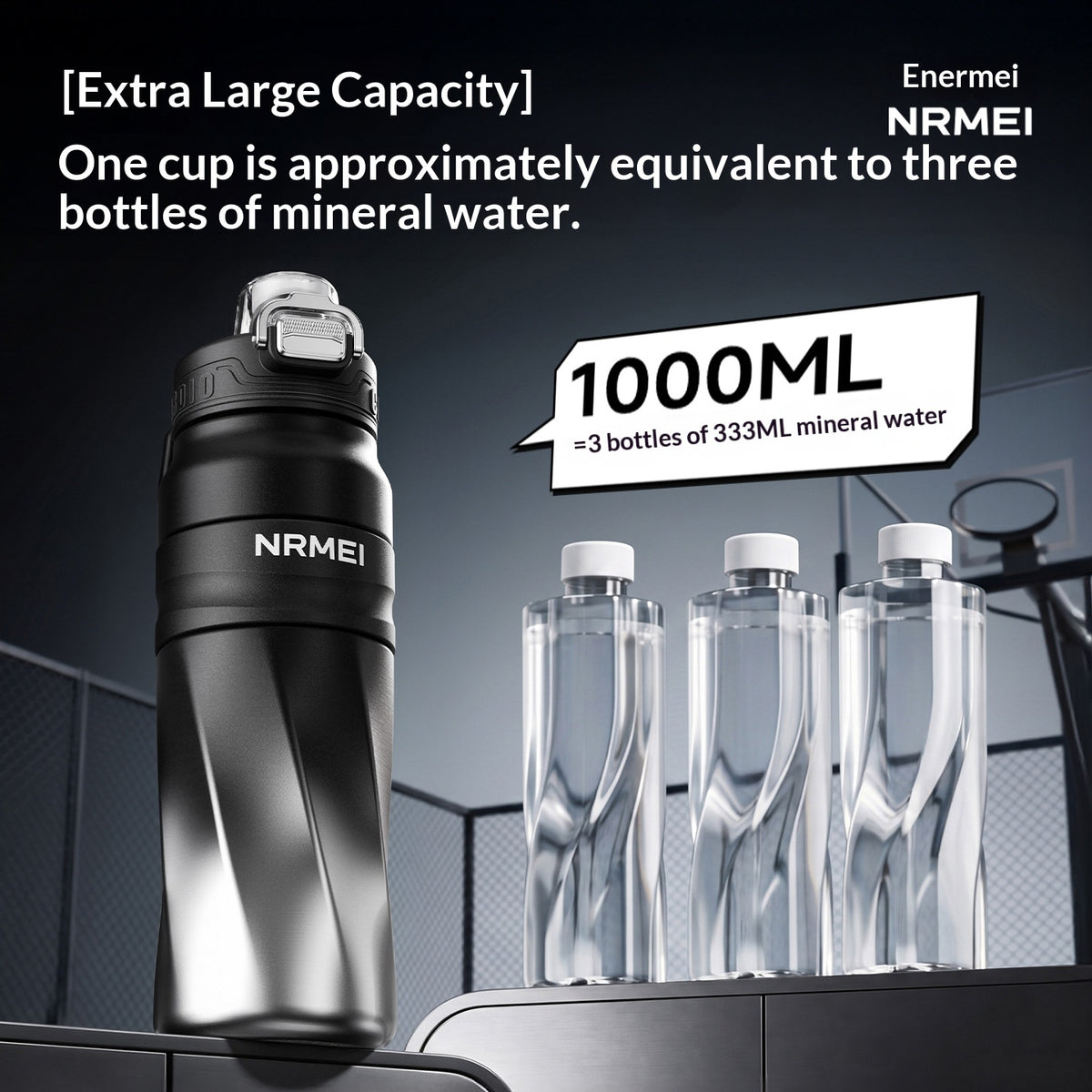 Thermos de capacité de sport et de fitness Mug