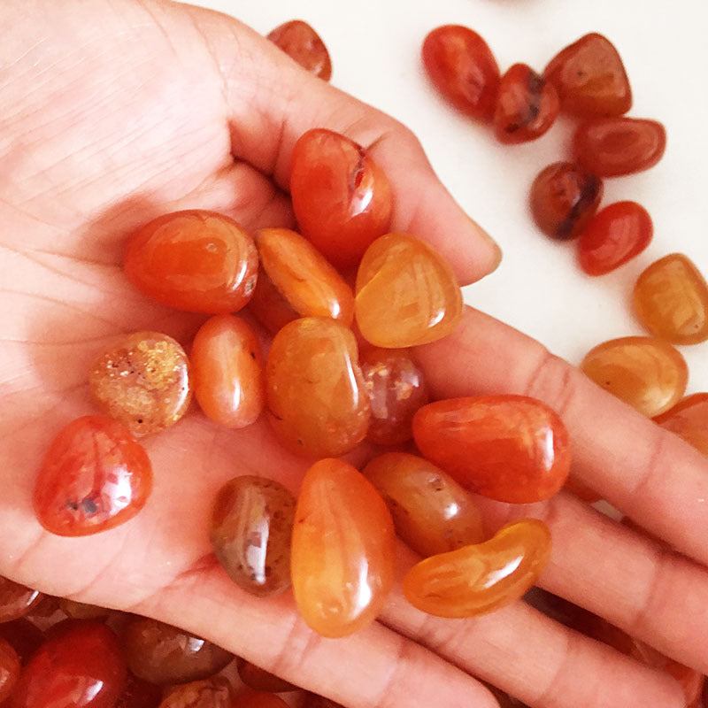 Carnelian Rough Stone Cristal Ornements Minéraux Specimen Rough Stone