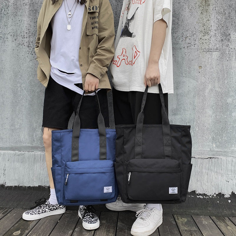Sac à main pour hommes Sac à bandoulière simple et de grande capacité