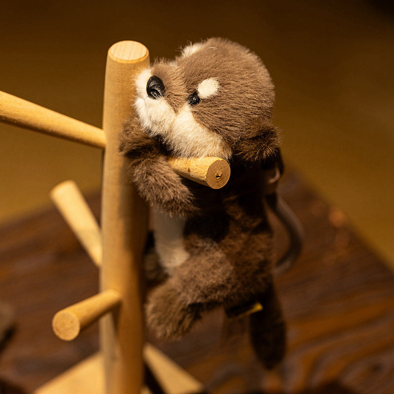 Jouet mignon en peluche pendentif Otter