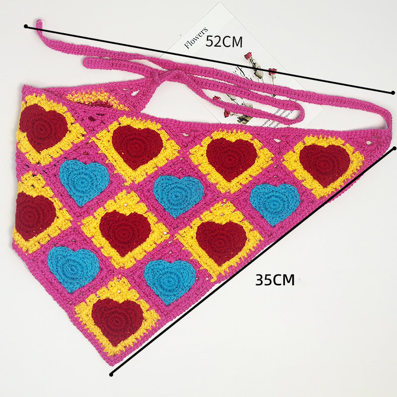 Bande de cheveux tricotés Triangular Binder