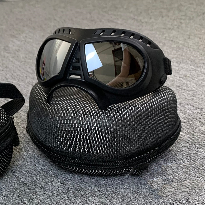 Lunettes de soleil pour animaux de compagnie Verres à vent pour chiens Accessoires Gants