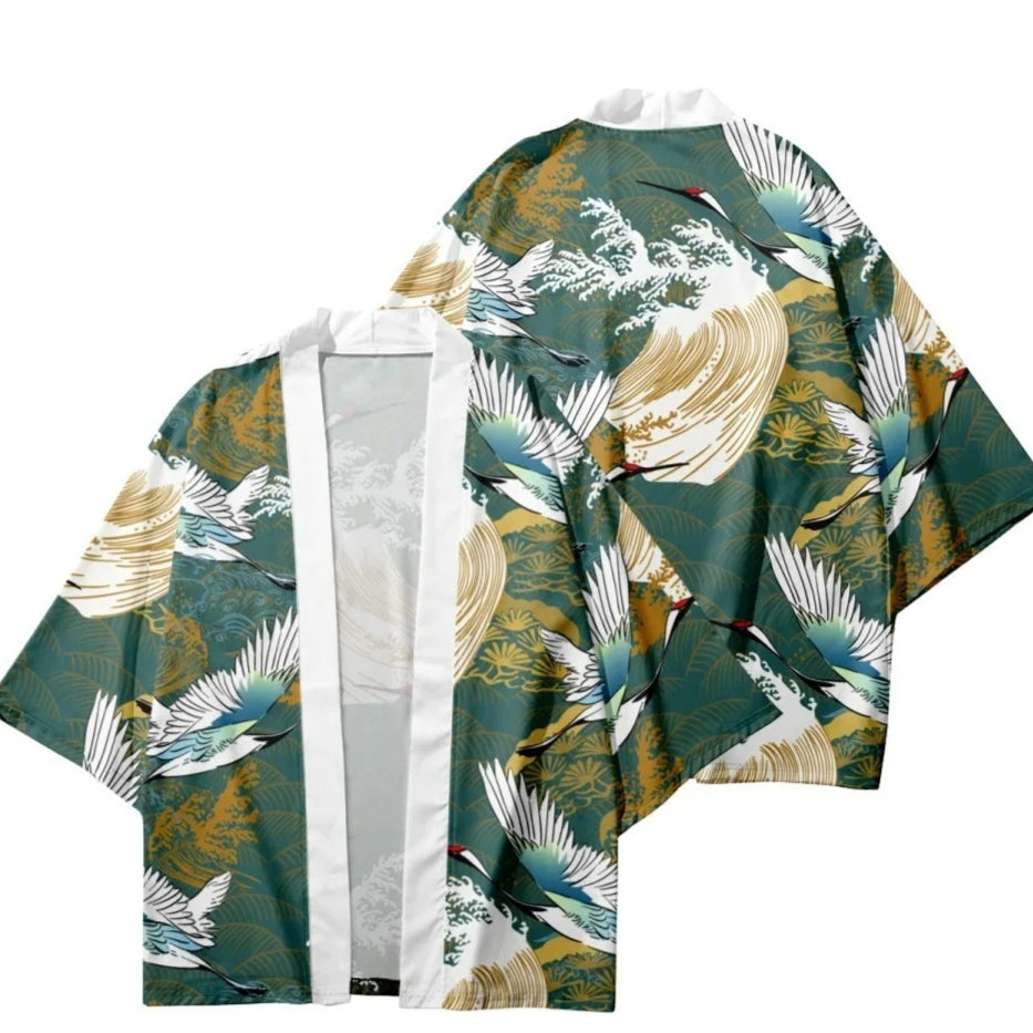 Haut de chemise mode imprimé Cardigan Hommes