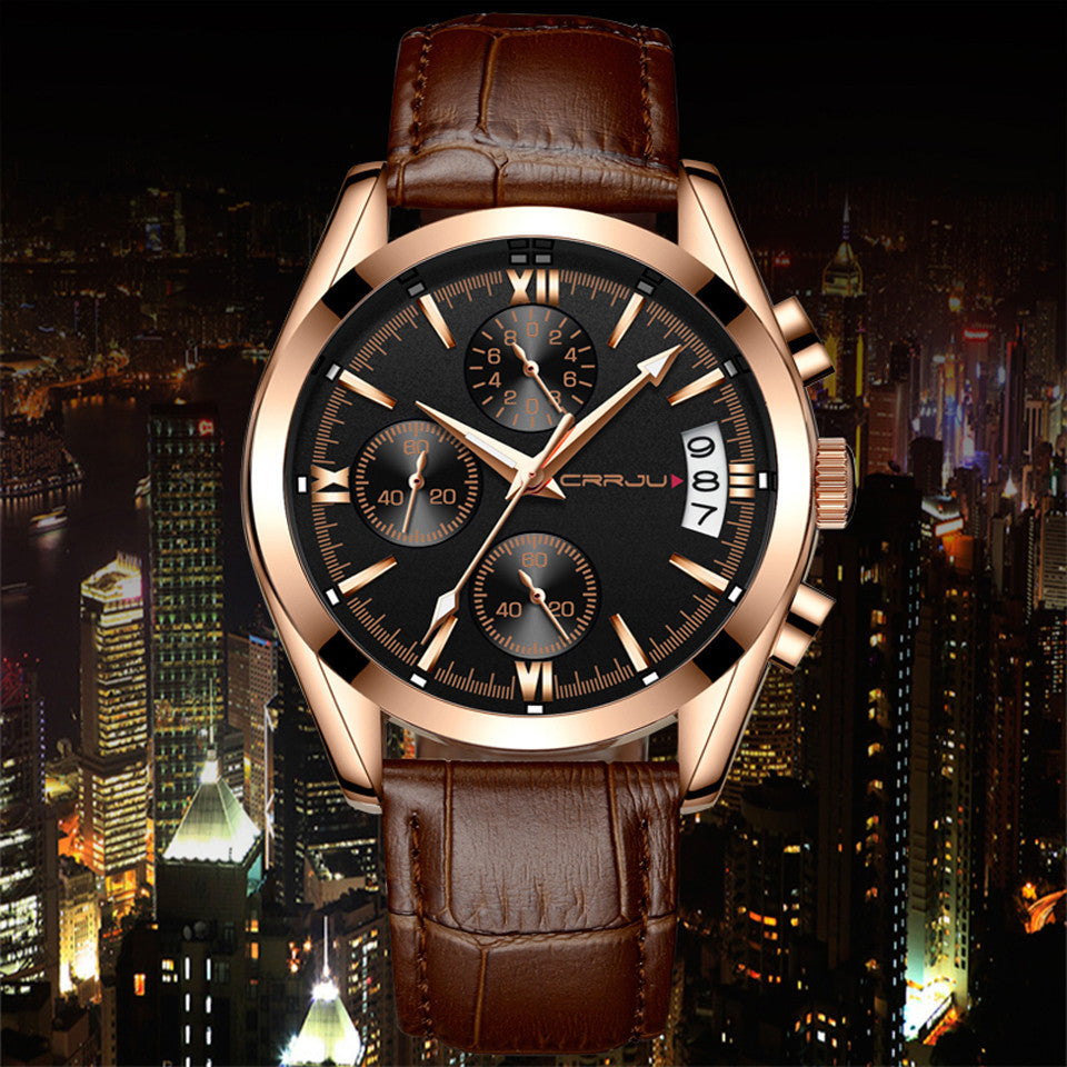 Ceinture de montre multifonctionnelle pour hommes Loisirs d'affaires