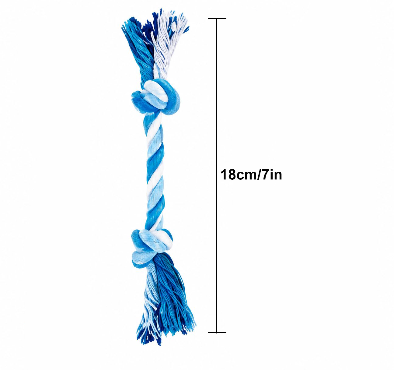 Mini Paquet de corde à croquer pour petits chiens - Jouets de corde à croustilles pour Chihuahua