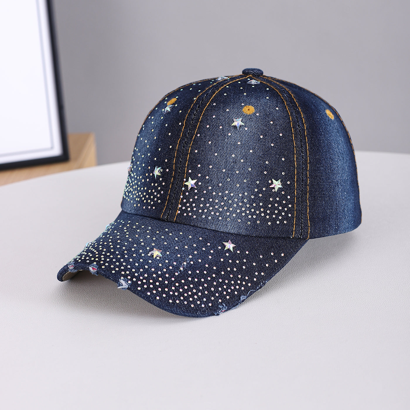 Les hommes et les femmes en trois dimensions Glitter Diamond Mini Stars Détressed Craft Style R