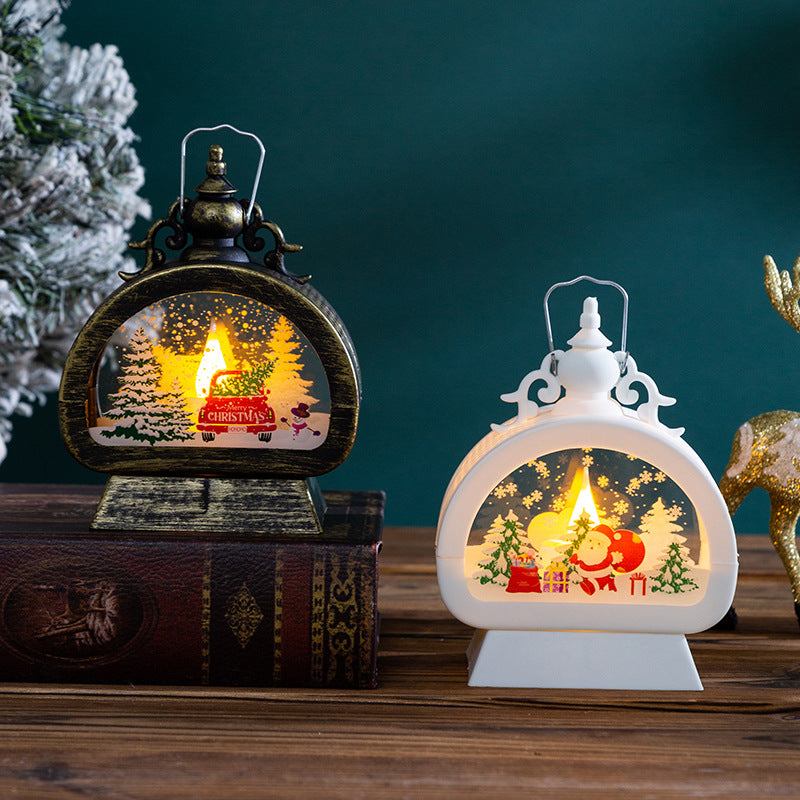 Décoration de Noël Fournitures Lampe Portable pour Enfants