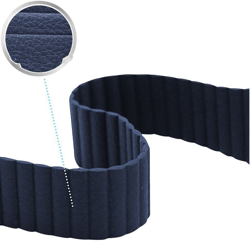 Bracelet en cuir d'absorption magnétique