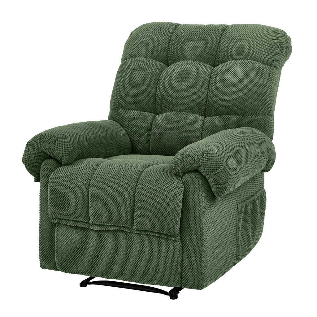 Chaise inclinatrice verte