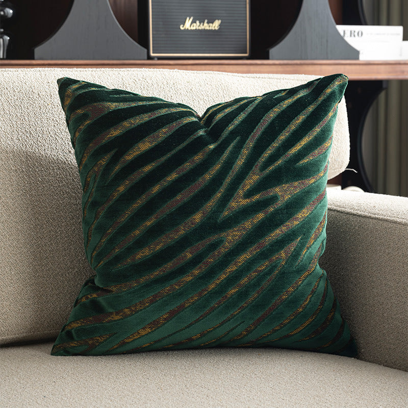 Coussin de canapé géométrique de luxe abordable Jetez l'oreiller et la couverture de dossier