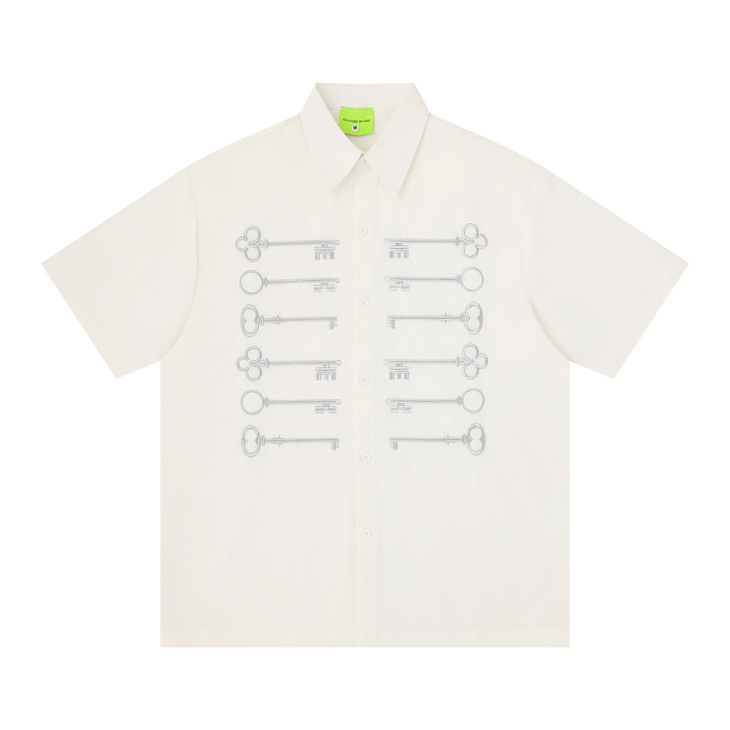 T-shirt à manches courtes rétro style américain pour le printemps et l'été