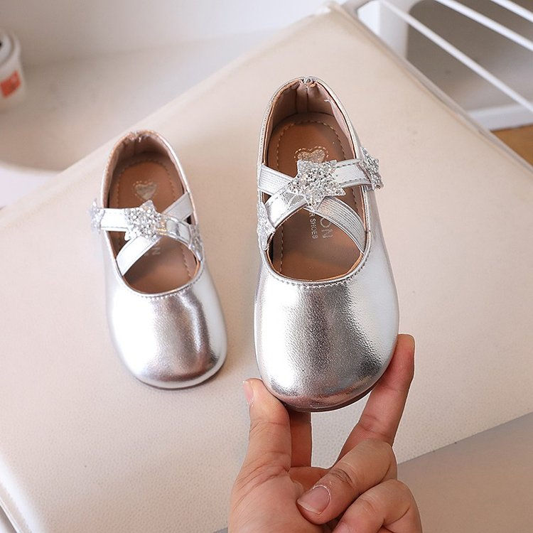 Chaussures en cuir printemps & automne pour enfants
