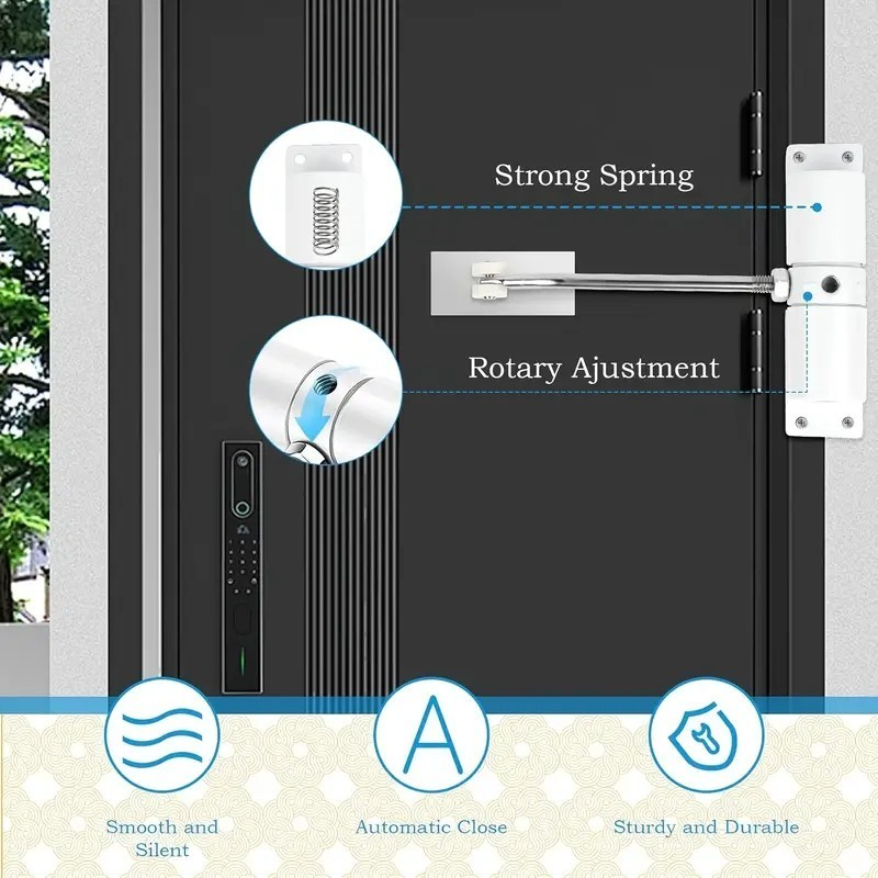 Fermer les portes Environnements à haute utilisation Design polyvalent Vitesse de fermeture personnalisable
