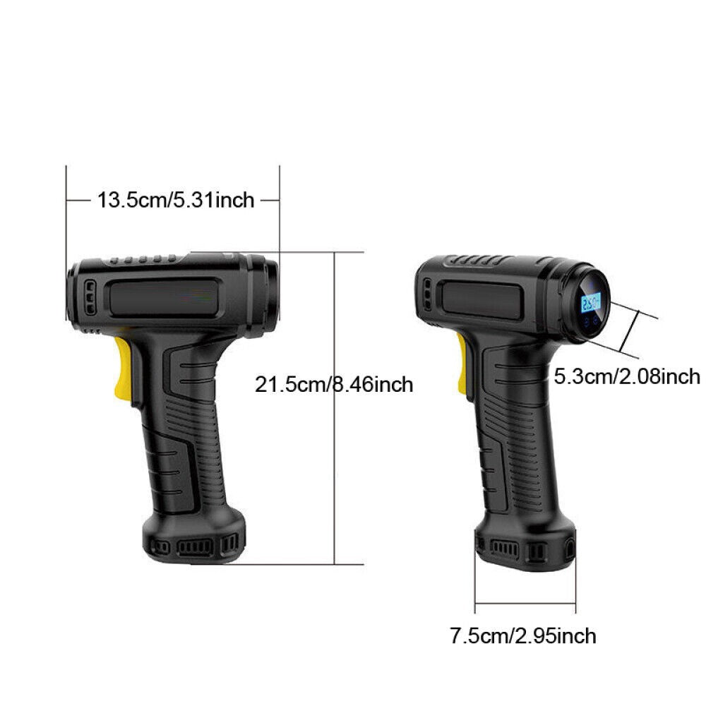 Gonflateur de pneus de voiture rechargeable sans fil, numérique, USB, compresseur d'air de pneus