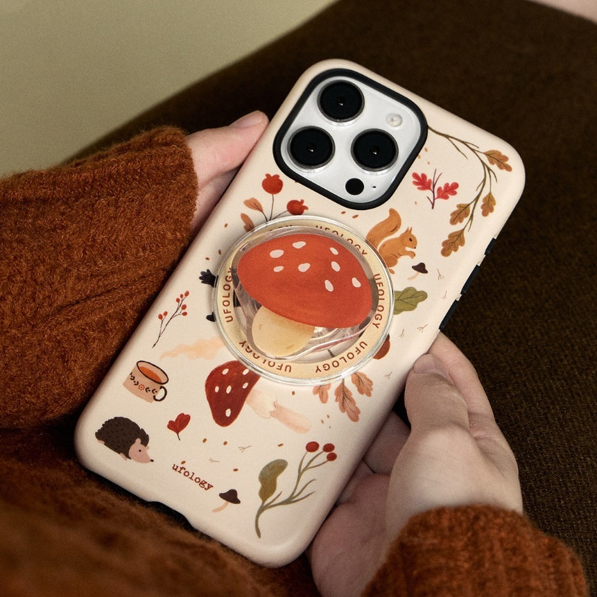 2-en-1 boîtier de téléphone de film magnétique