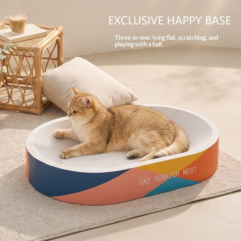 Cat Scratcher Cat Bed Jouets d'autodivertissement pour les chats
